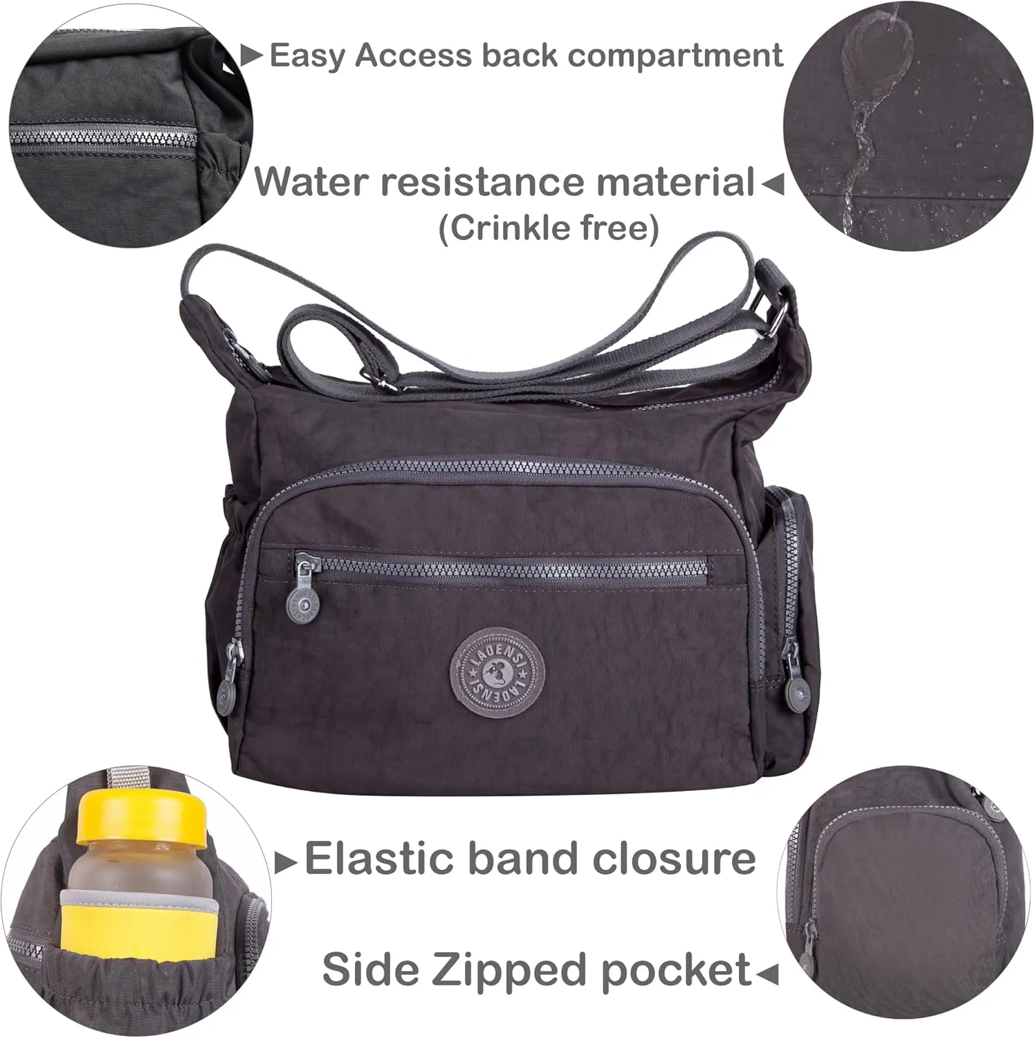 BEKILOLE Shoulder Bags for Women, Stylish and Functional Crossbody Bag for Women - Perfect for Travel and Everyday Use