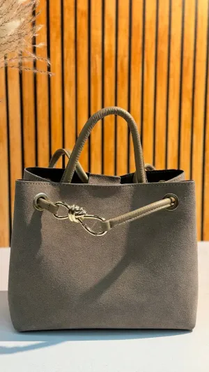 Bellissima Suede Bag – Italian Elegance in Every Detail