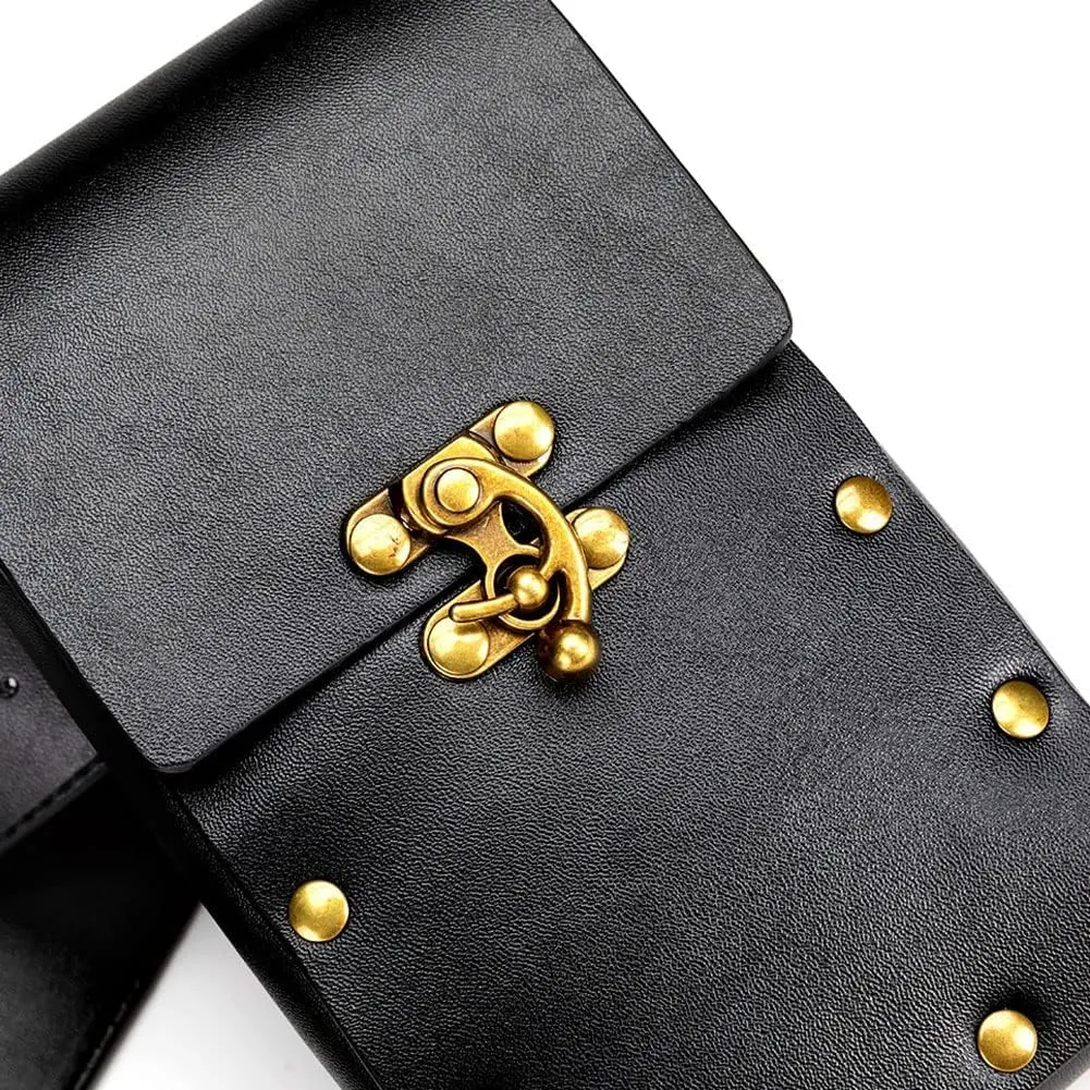 Belt Pouch Purse Renaissance Costume Accessories LARP Cosplay Waist Bag Fanny Pack Hiking Festival Casual Daypack