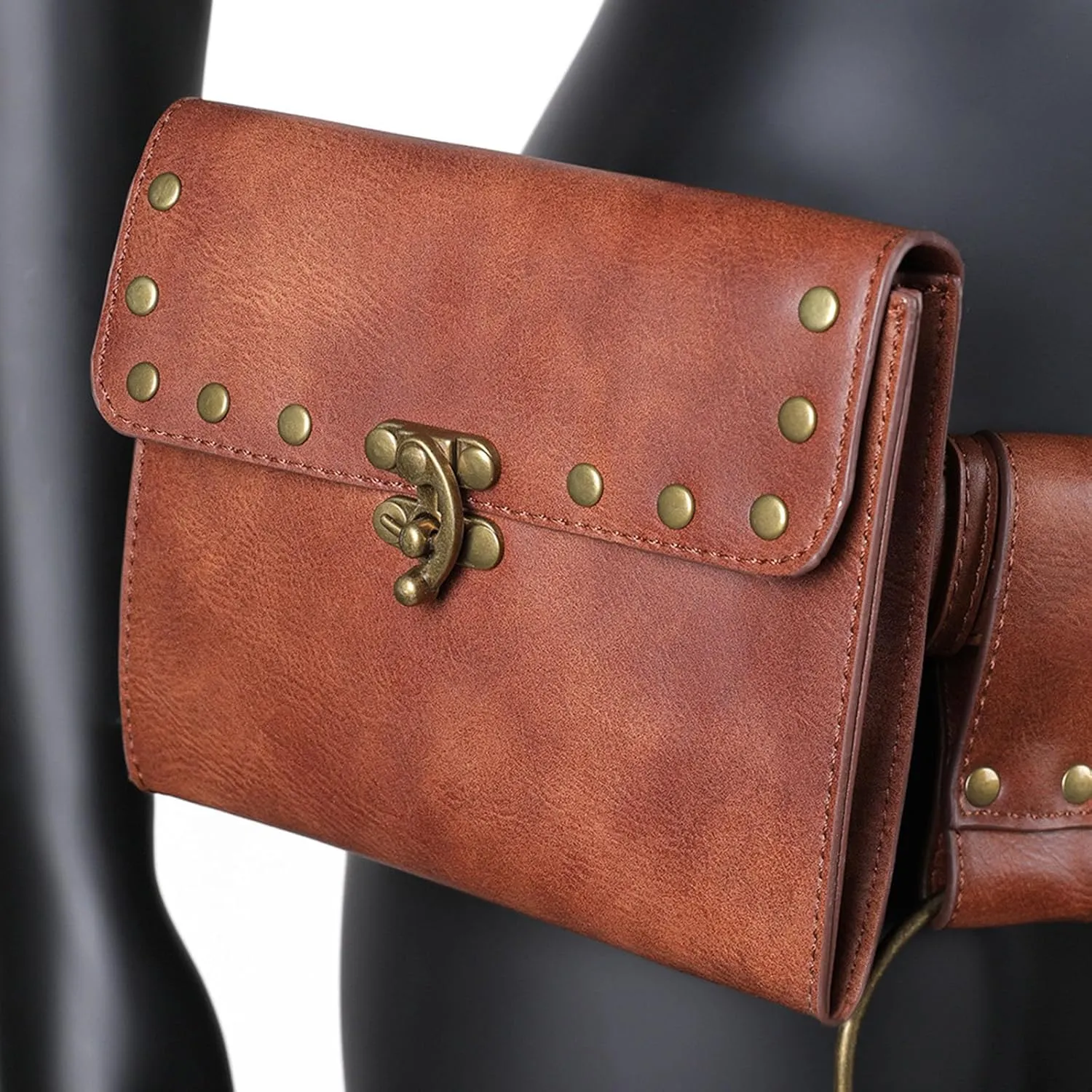 Belt Pouch Purse Renaissance Costume Accessories LARP Cosplay Waist Bag Fanny Pack Hiking Festival Casual Daypack