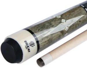 Big Cat Timeless Legacy Pool Cue Stick - Grade A Canadian Maple, 12.5mm Professional Leather Tip, 58” Length, Premium Billiard Cue for Adults – Home or Tournament Play