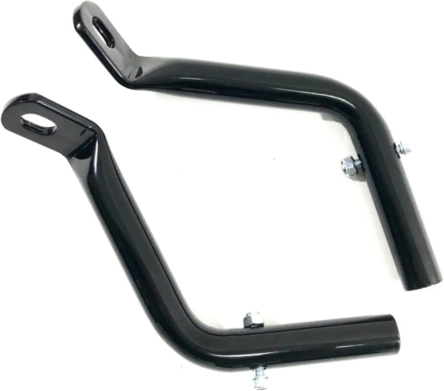 Black 2009-2013 Eliminate Guards Saddlebag Guard Eliminator Support Brackets Harley Davidson Touring like Electra Street Glide Road King Ultra Classic Limited CVO 90881-09A 2011 Saddle bag Support Kit