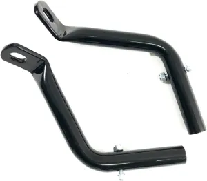 Black 2009-2013 Eliminate Guards Saddlebag Guard Eliminator Support Brackets Harley Davidson Touring like Electra Street Glide Road King Ultra Classic Limited CVO 90881-09A 2011 Saddle bag Support Kit