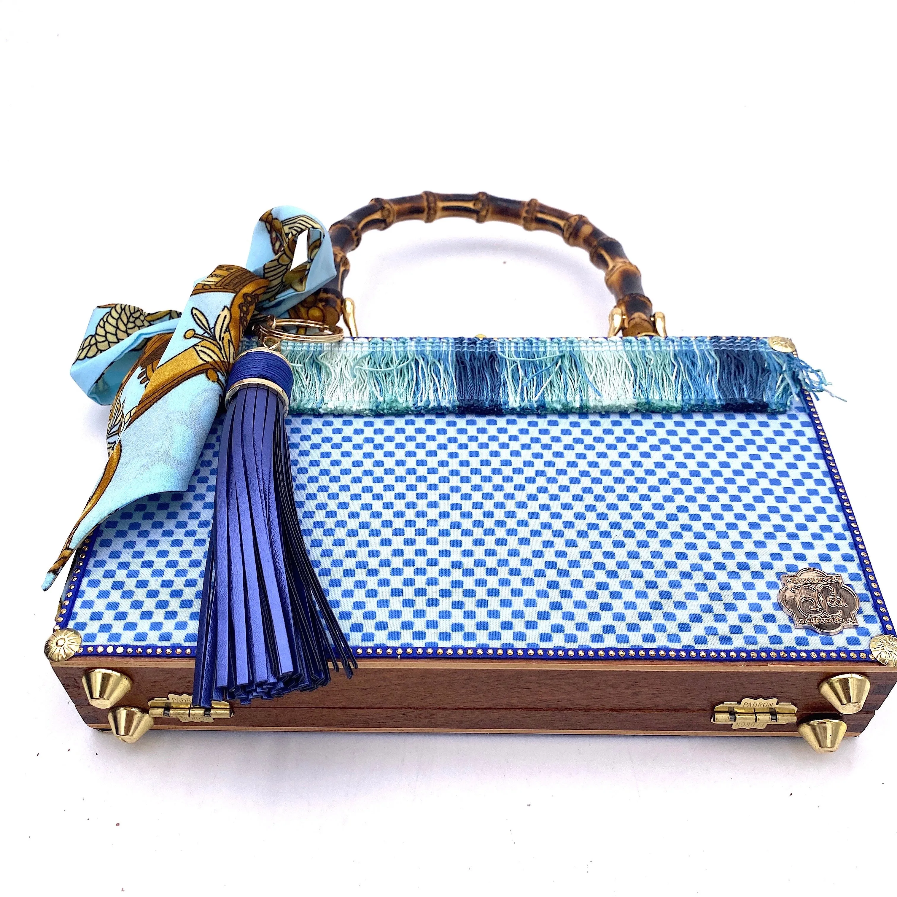 Blues in Bloom Bag