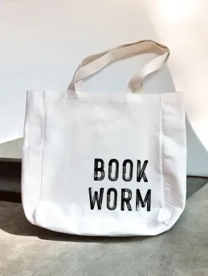 Book Worm Tote Bag
