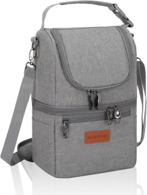 Breast Milk Travel Cooler, Breast Milk Cooler Travel Bag with a Reusable Ibaby Cooler Bag Set, Gray Brce Ball, Breastmilk Cooler Bag