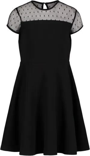 Calvin Klein Girls' Sleeveless Party Dress, Fit and Flare Silhouette, Round Neckline & Back Zip Closure