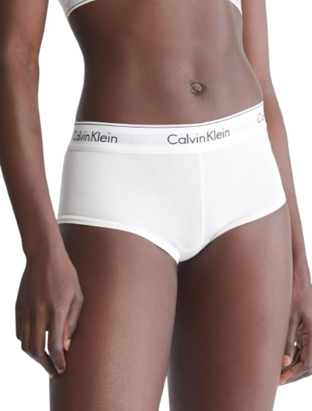 Calvin Klein Women's Modern Cotton Boyshort Panty