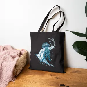 Canvas Tote -  Ocean Aesthetic Design