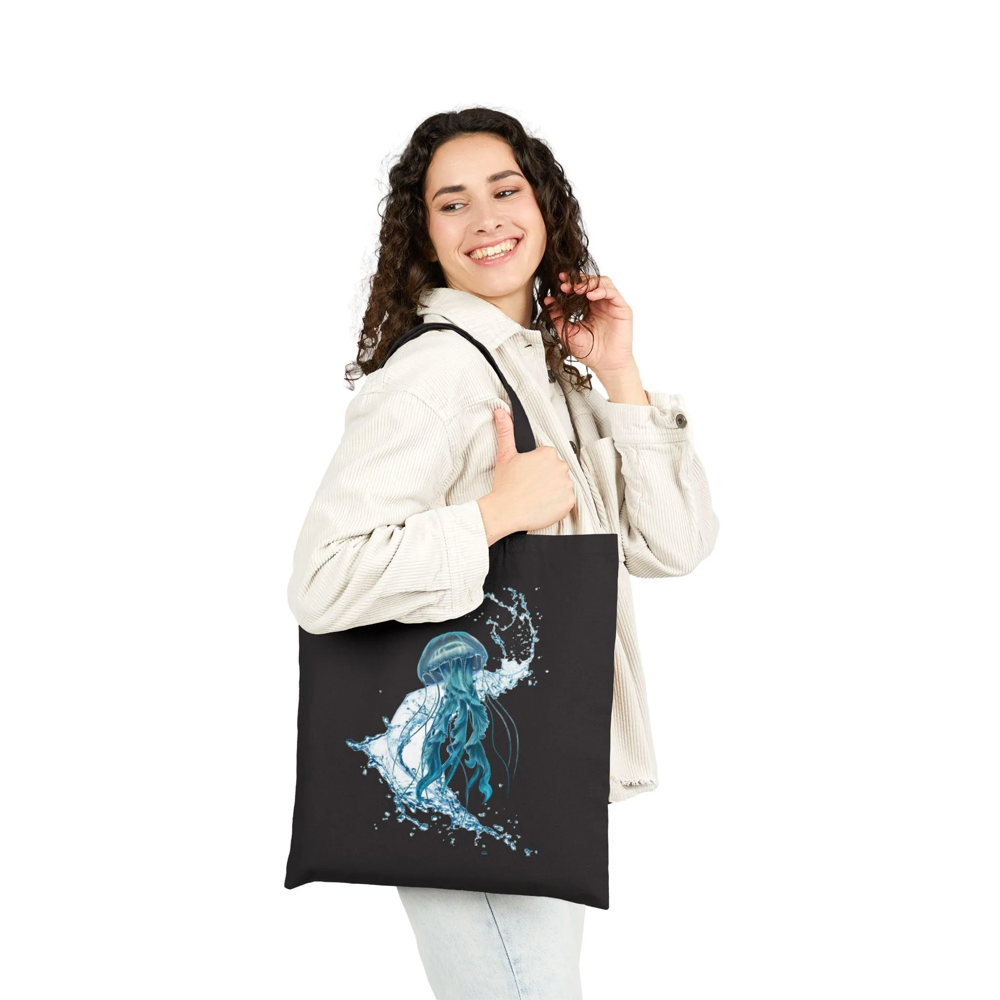 Canvas Tote -  Ocean Aesthetic Design
