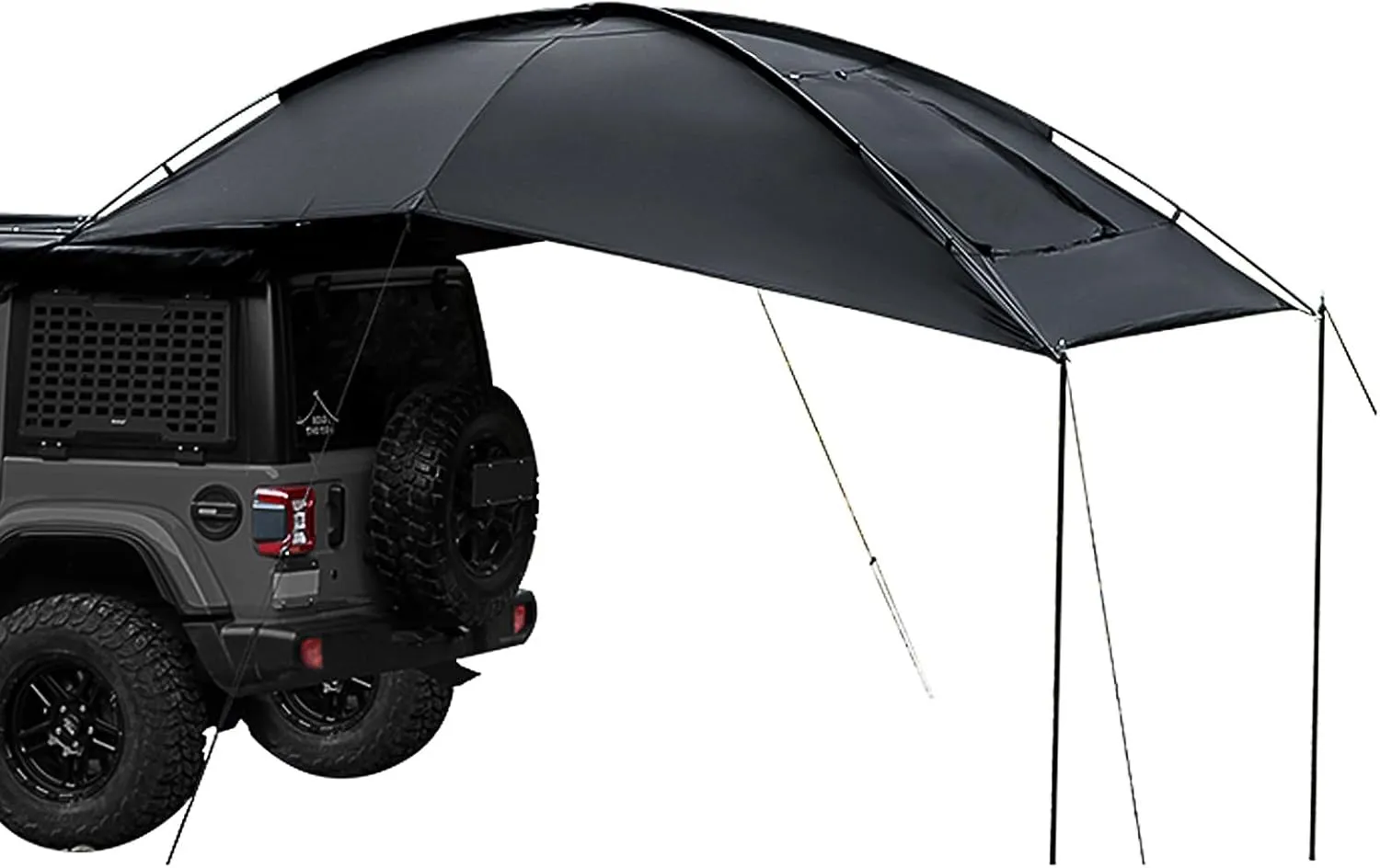 Car Side Tent, Docking Camping Picnic Car, Tailgate Tent Awning with Screen Window, Waterproof Rainfly SUV Minivan