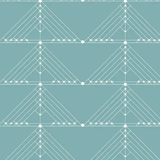 Century Prints Deco Geese in Faded