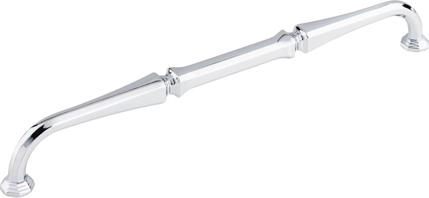 Chareau Chalet Pull 9" Center Bar Pull Finish: Polished Chrome