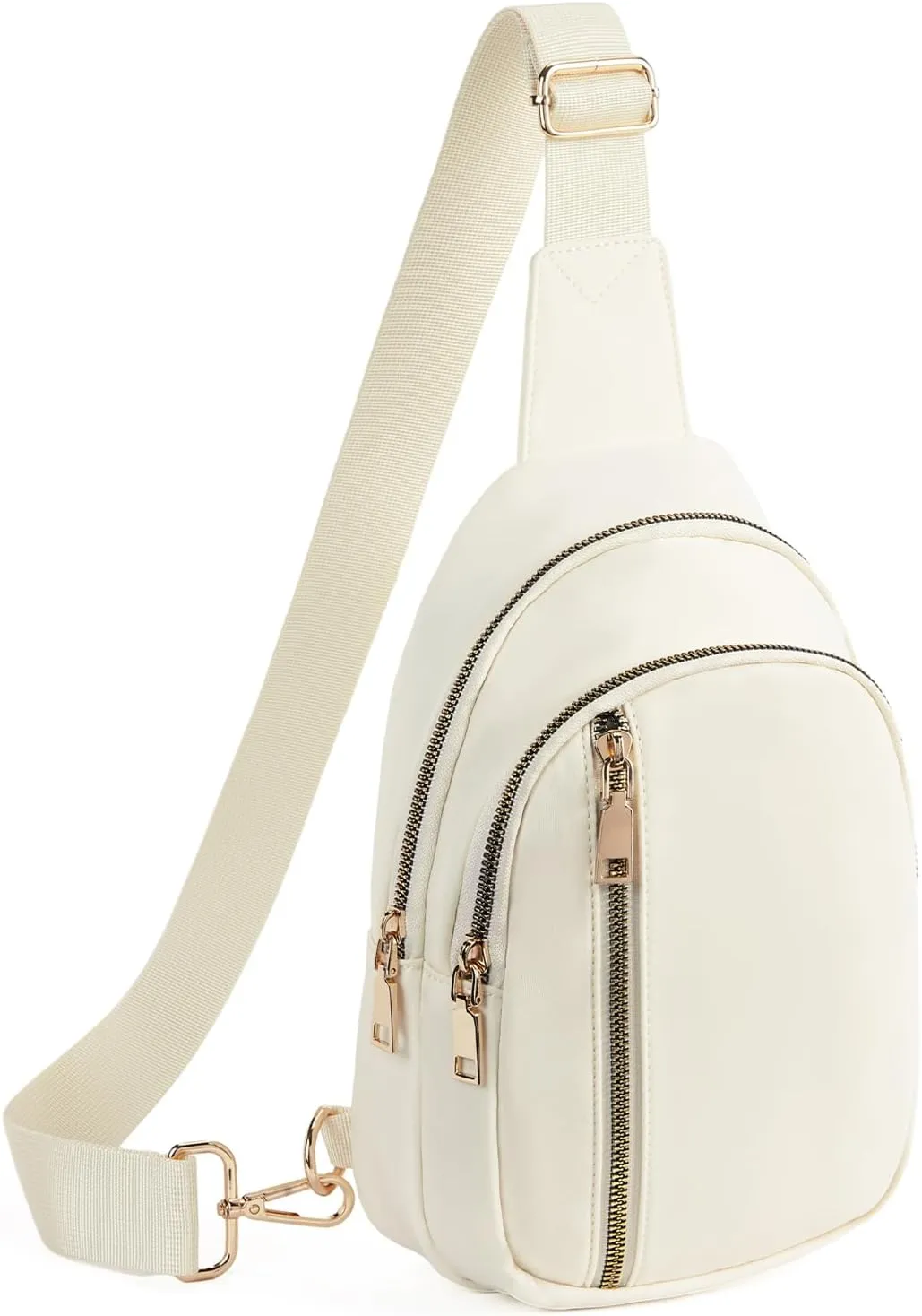 CHOLISS Large Sling Bag for Women and Men, Anti Theft Crossbody Bags with Extended Strap, Nylon Travel Crossbody Fanny Packs
