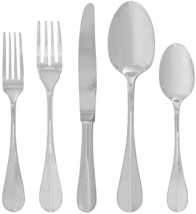 Christofle Fidelio Silver Plated Five Piece Dinner Setting