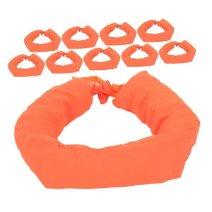 Ciieeo 10Pcs Heavy Duty Traffic Cone Sandbags Reflective Road Cone Weight Bags for Enhanced Stability and Safety at Construction Sites and Parking Areas