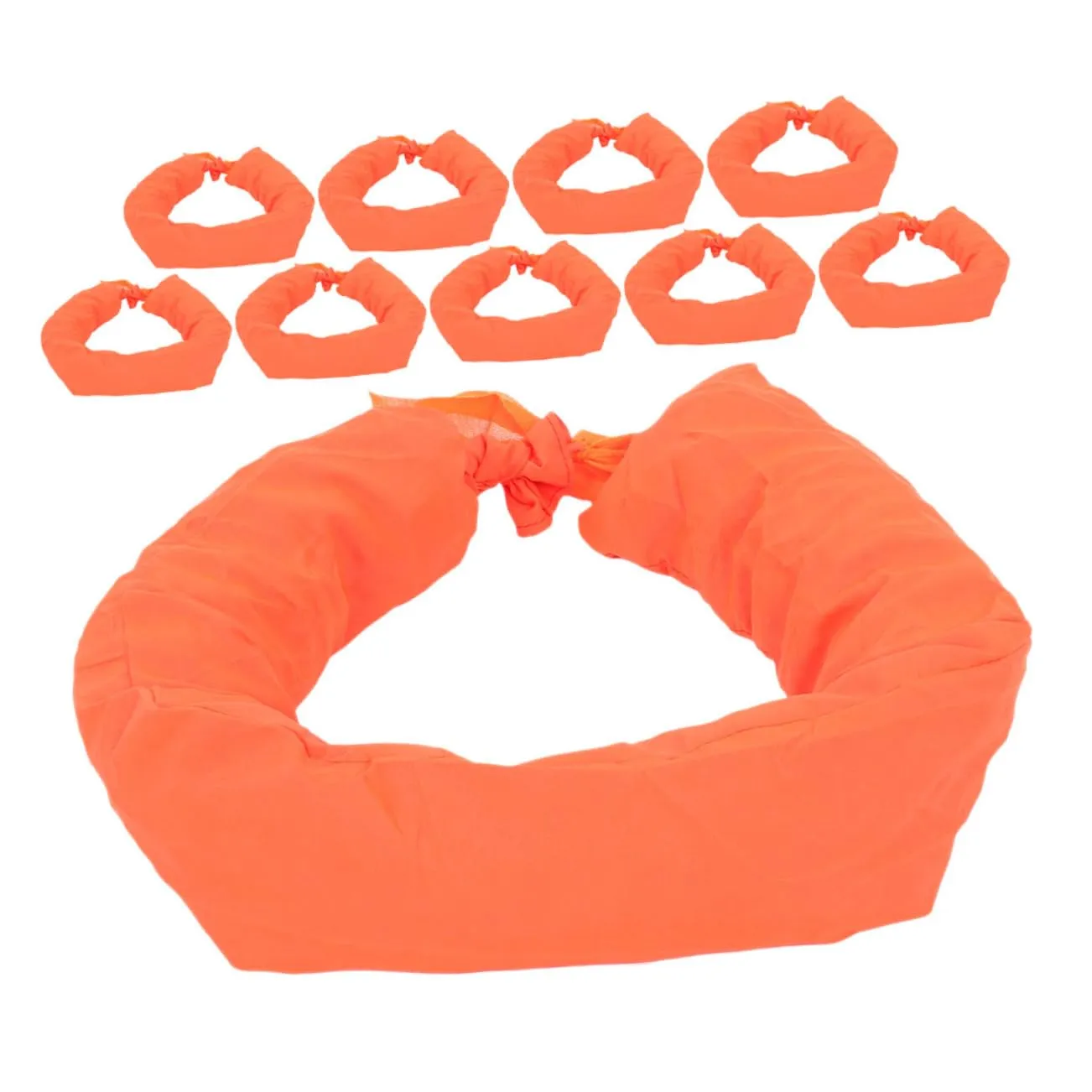 Ciieeo 10Pcs Heavy Duty Traffic Cone Sandbags Reflective Road Cone Weight Bags for Enhanced Stability and Safety at Construction Sites and Parking Areas