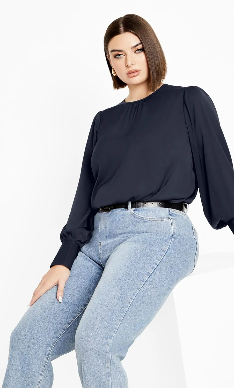 City Chic Plus Size Top, Aaliyah Print Top