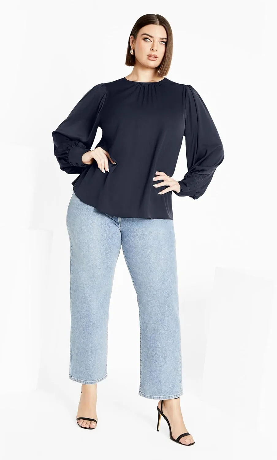 City Chic Plus Size Top, Aaliyah Print Top