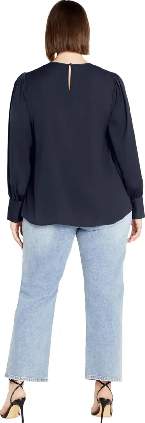 City Chic Plus Size Top, Aaliyah Print Top