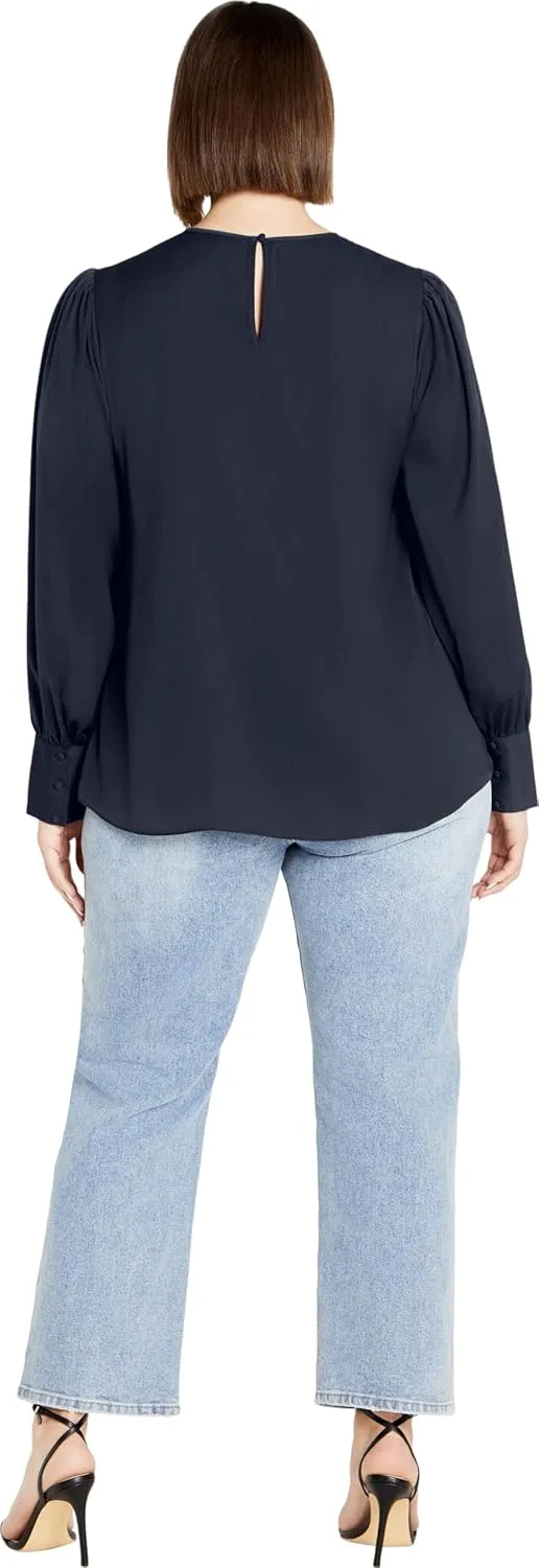 City Chic Plus Size Top, Aaliyah Print Top
