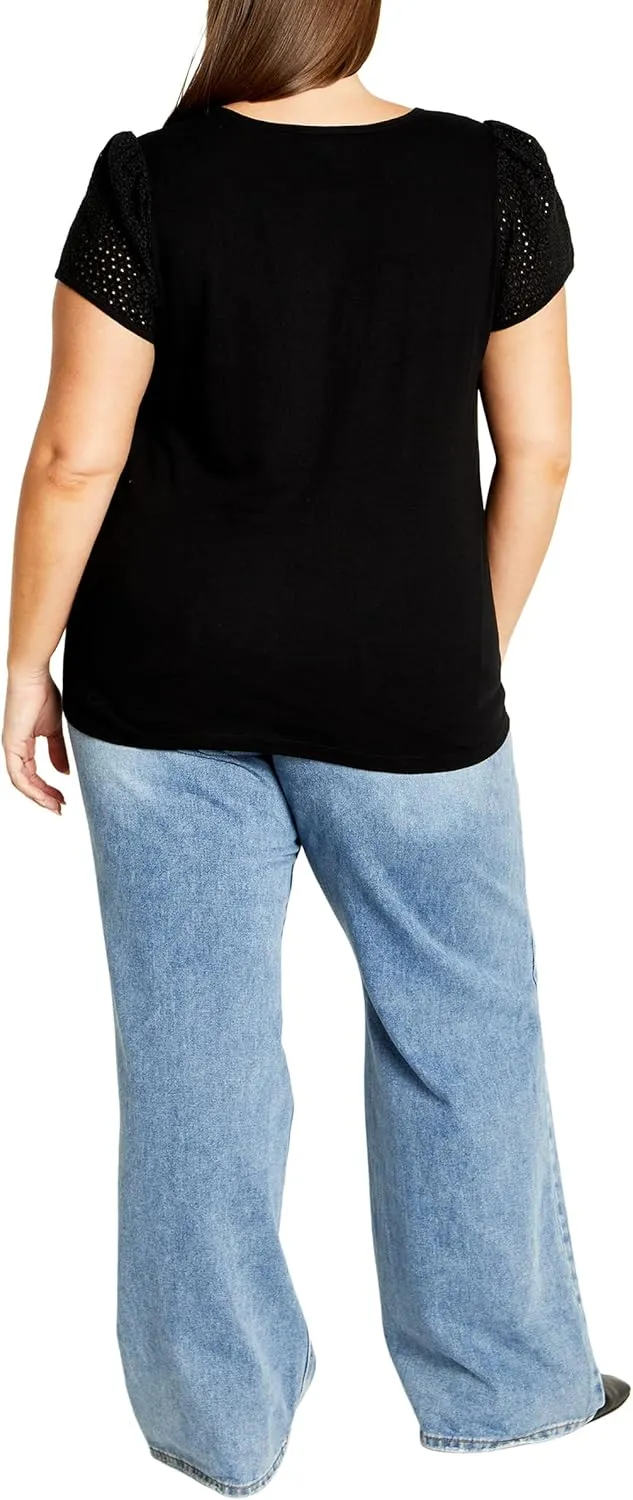 City Chic Plus Size Top, Linny Top