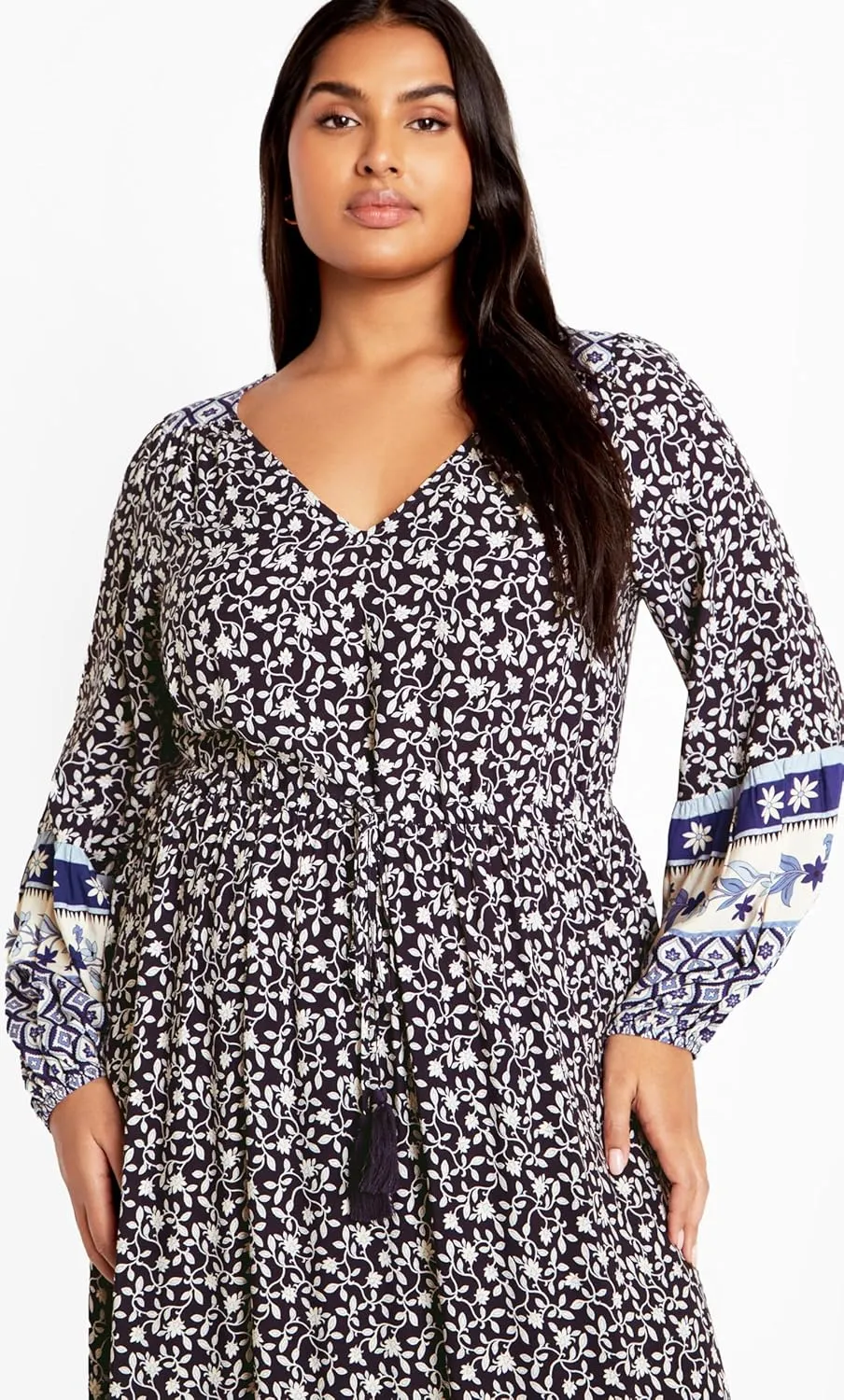 City Chic Women's Plus Size Maxi Faith Dress