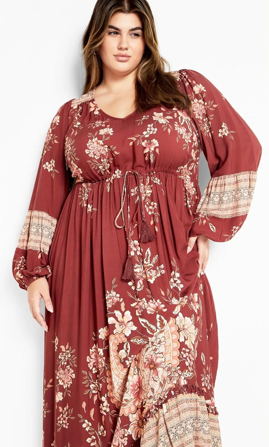 City Chic Women's Plus Size Maxi Faith Dress