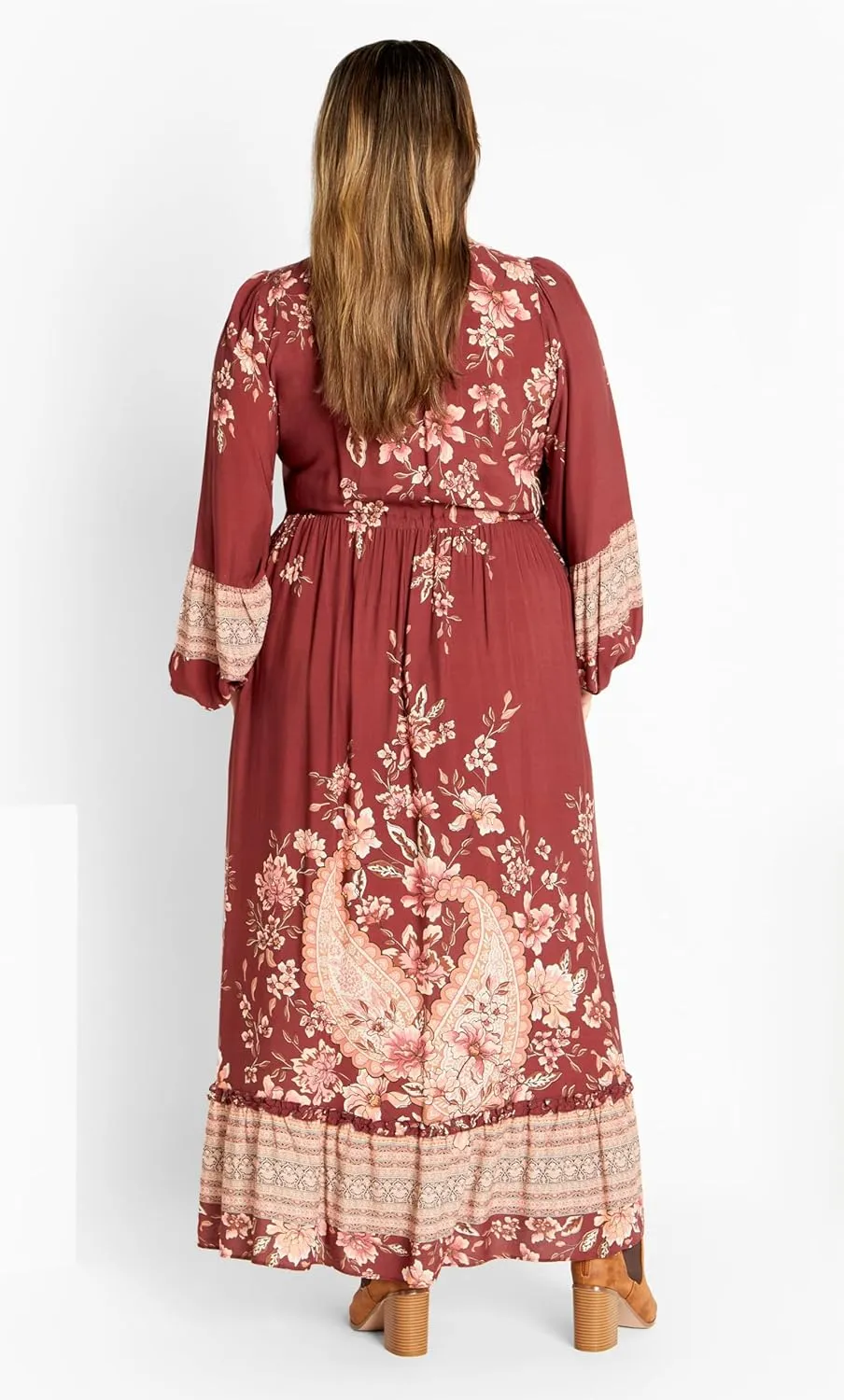City Chic Women's Plus Size Maxi Faith Dress