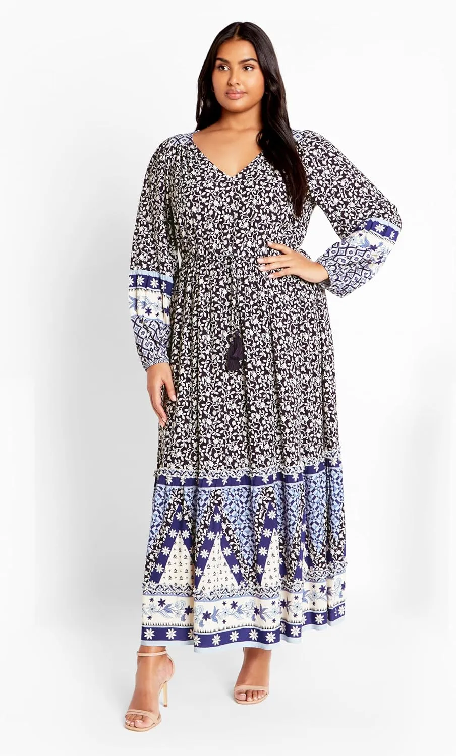 City Chic Women's Plus Size Maxi Faith Dress