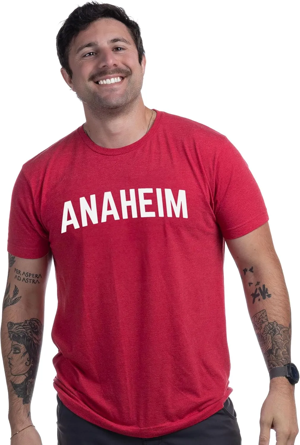 City Pride Simple Wordmark Modern Fit T-Shirt for Men or Women