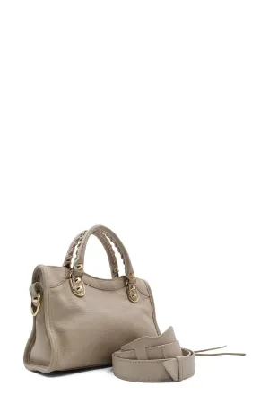 Classic Metallic Edge Mini City Nude