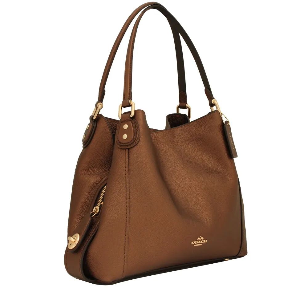 Coach 57125 Edie Shoulder Bag 31- Black
