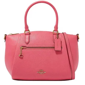 Coach Elise Satchel Bag in Confetti Pink