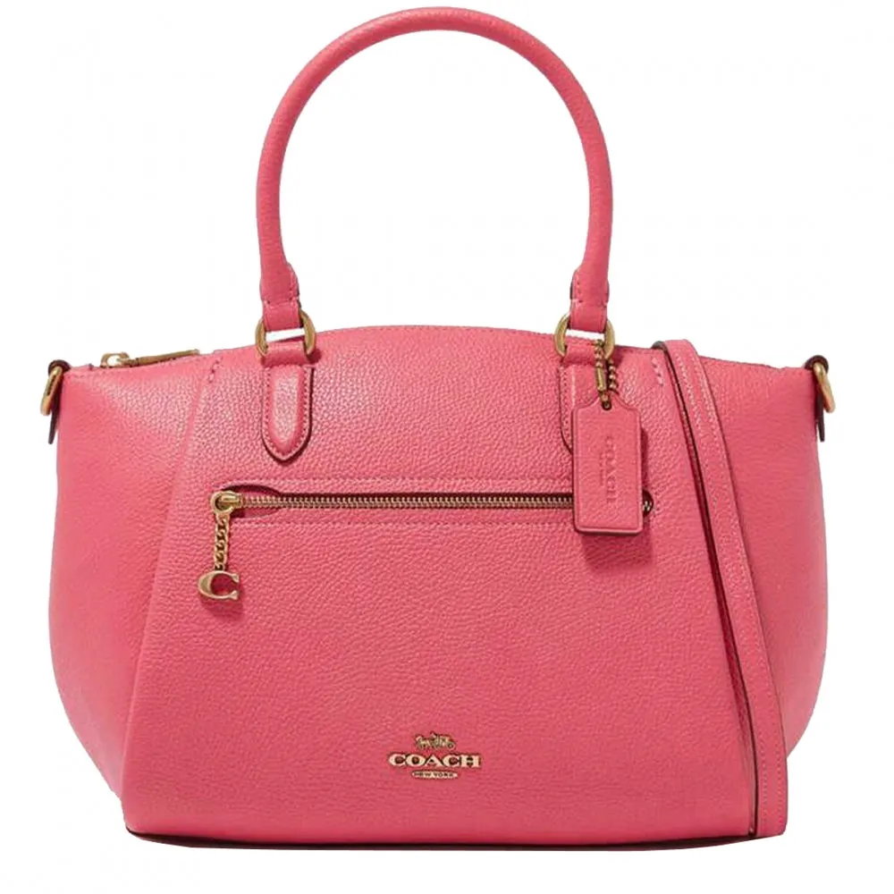 Coach Elise Satchel Bag in Confetti Pink
