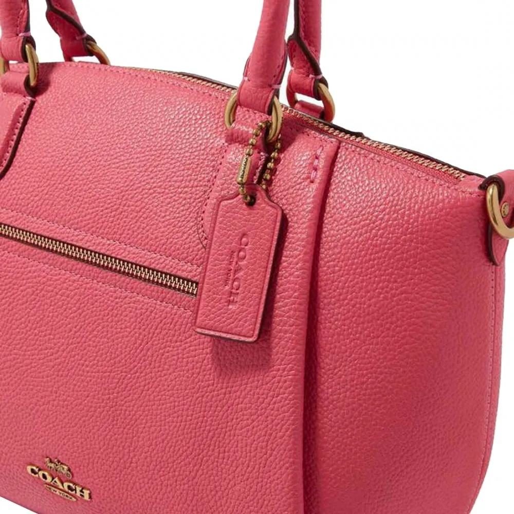 Coach Elise Satchel Bag in Confetti Pink