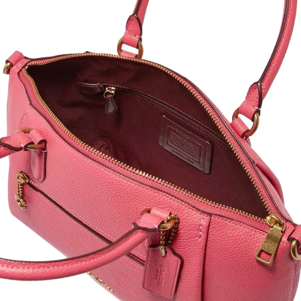 Coach Elise Satchel Bag in Confetti Pink