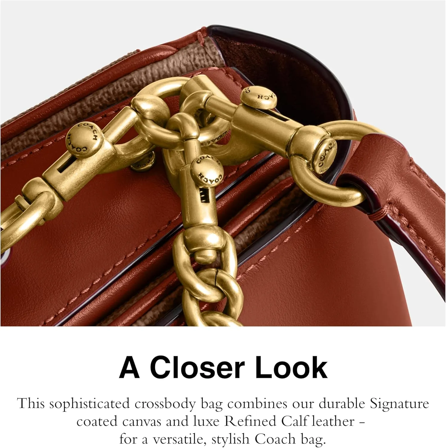Coach Polished Pebbled Leather Cassie Crossbody 19