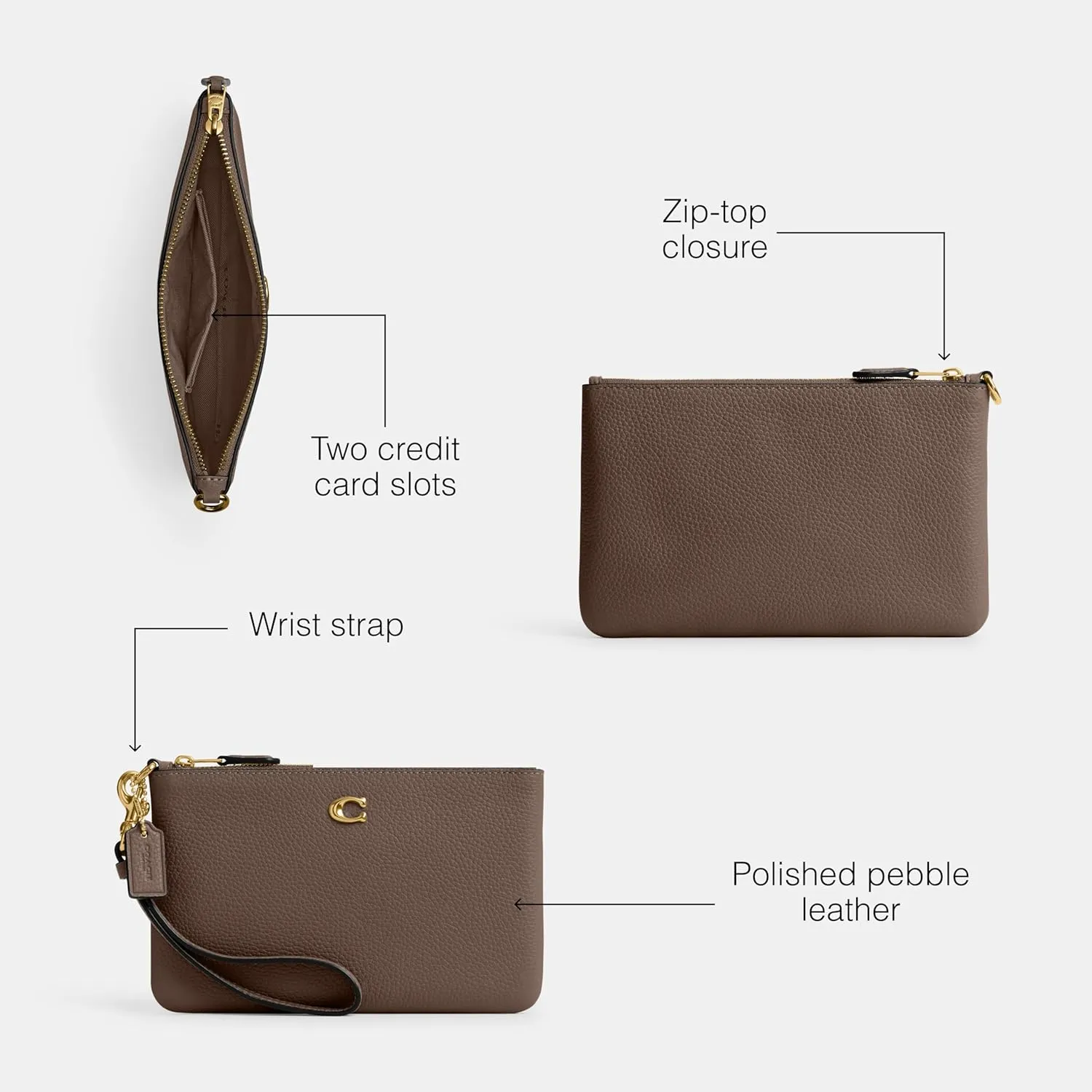 COACH Small Wristlet