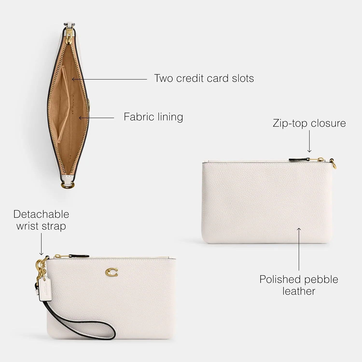 COACH Small Wristlet