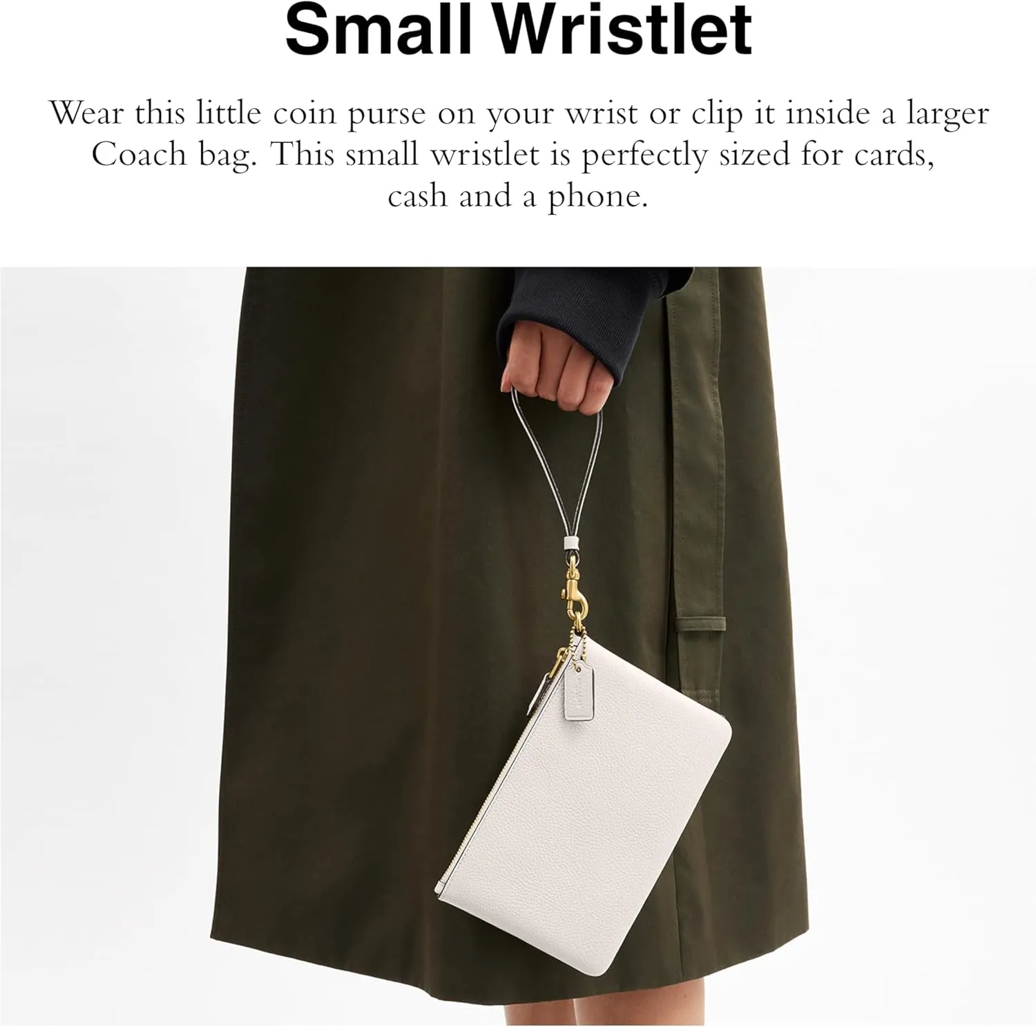 COACH Small Wristlet