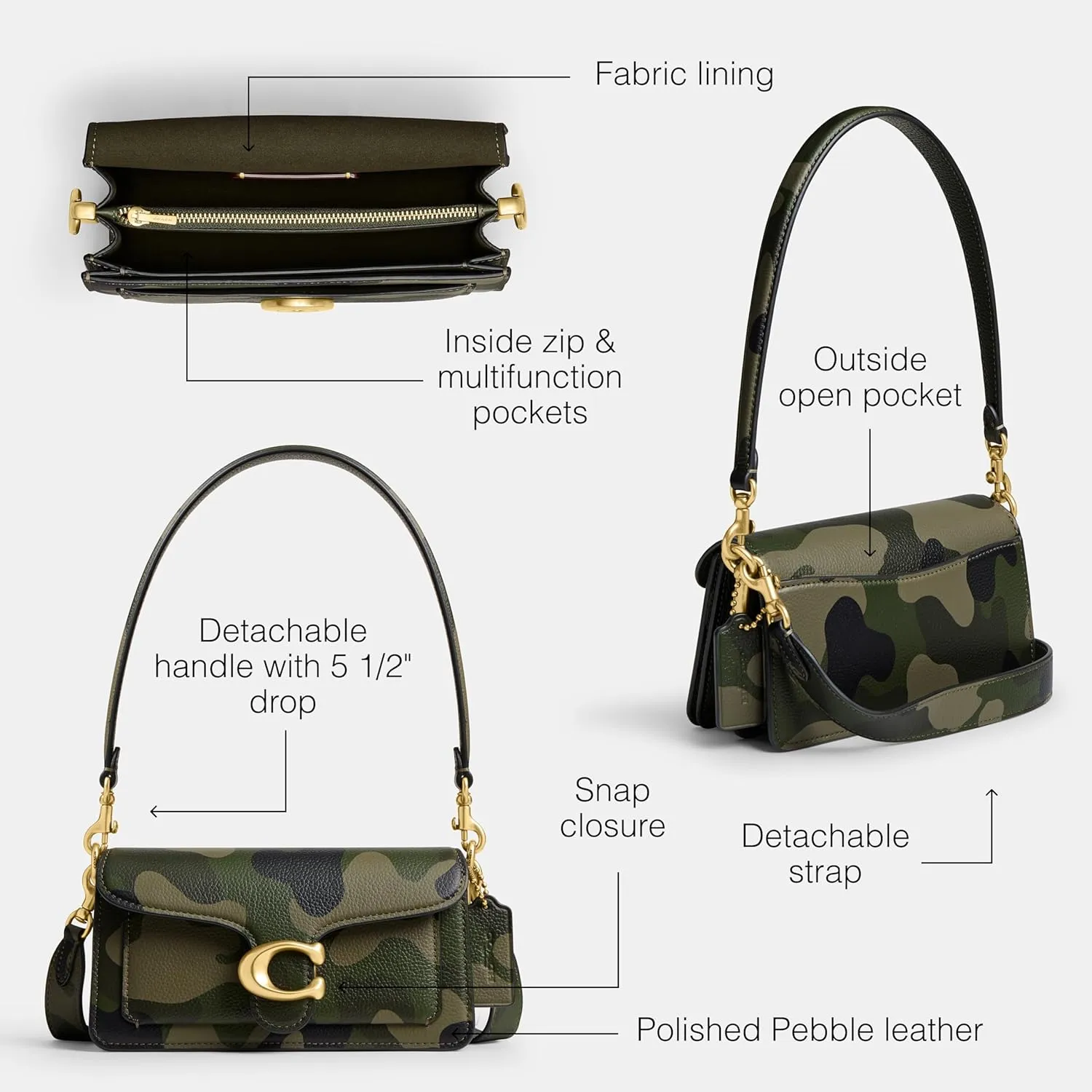 Coach Tabby Shoulder Bag 20