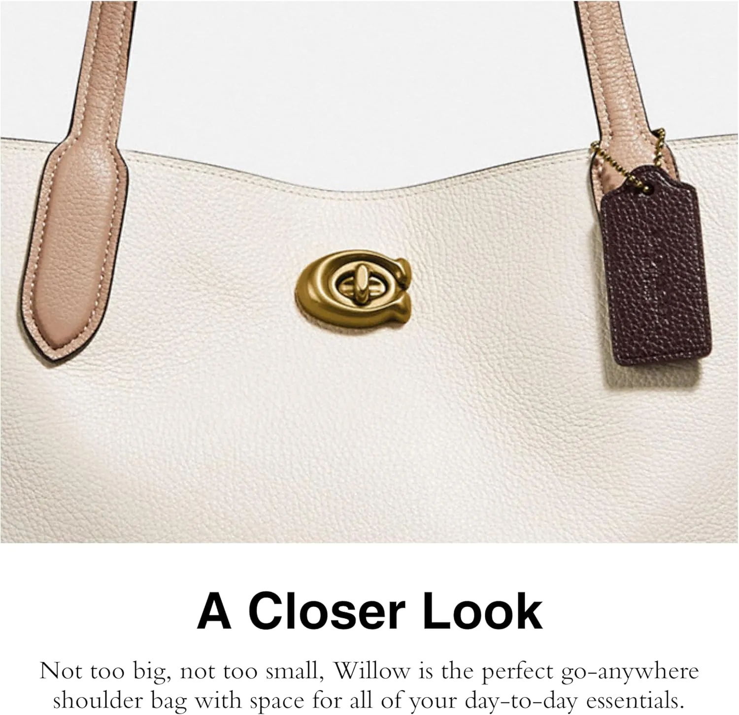 Coach Women's Polished Pebble Leather Willow Shoulder Bag