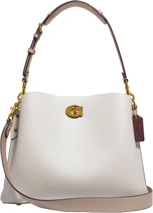 Coach Women's Polished Pebble Leather Willow Shoulder Bag