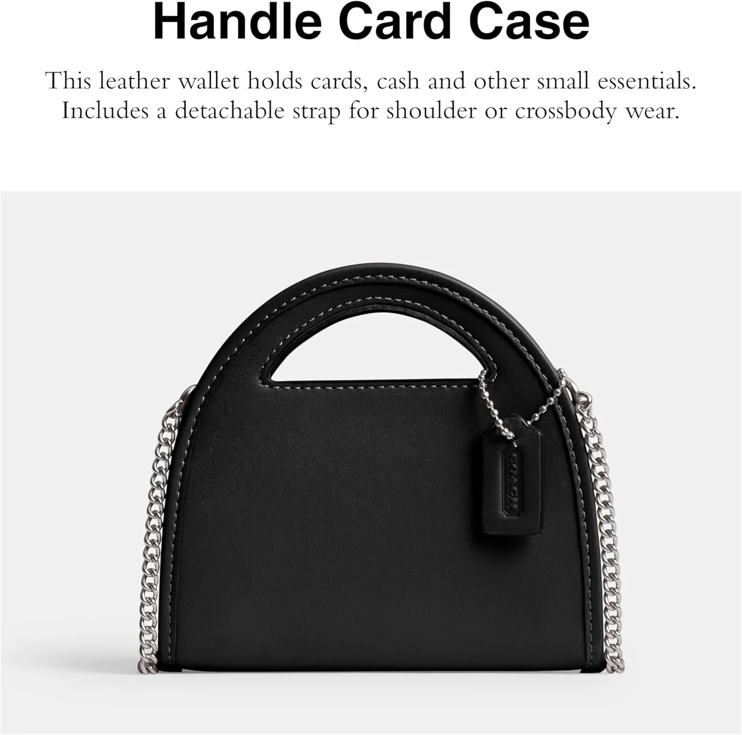 Coach Women's Top Handle Card Case