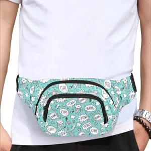 Comic Book Speech Bubbles - Bum Bag / Fanny Pack