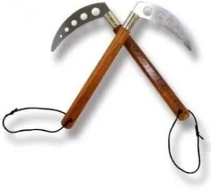 Competition Steel RED Oak Kama - 12"