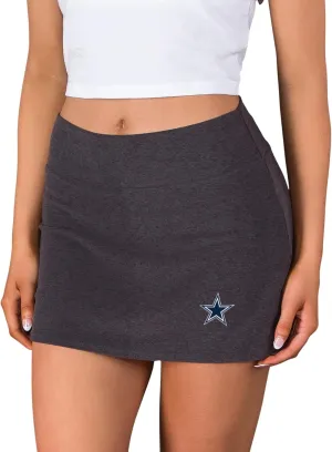 Concepts Sport Women's Charcoal Dallas Cowboys Centerline Knit Skort