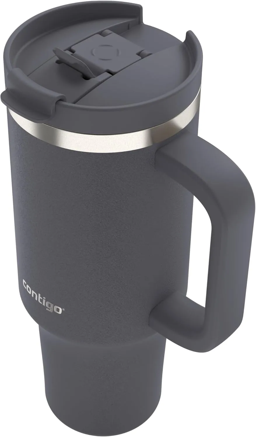 Contigo Streeterville 40oz Tumbler, Stainless Steel Vacuum Insulated, Leak-Proof, Cold for 29 Hours, Darkstone