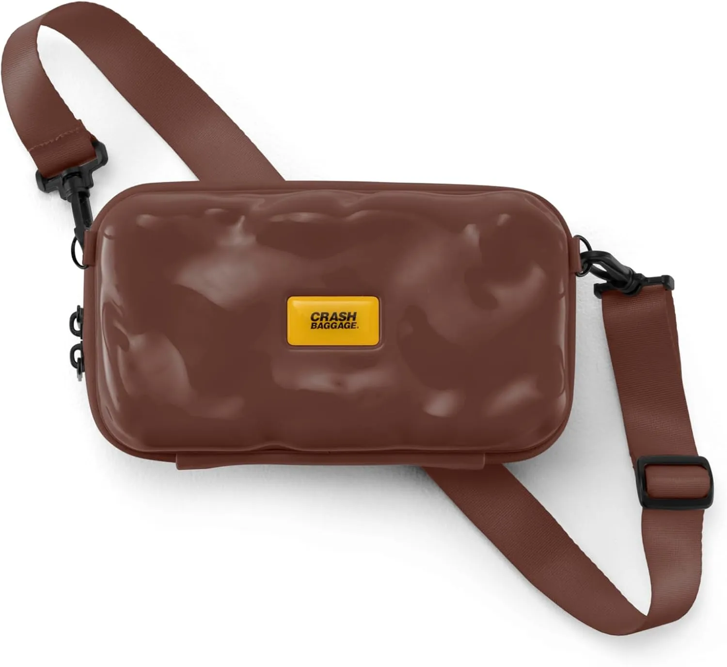 CRASH BAGGAGE Mini Icon Bag - Hardshell Travel Crossbody Clutch, Sling Bag with Removable Shoulder Strap, Polycarbonate Case